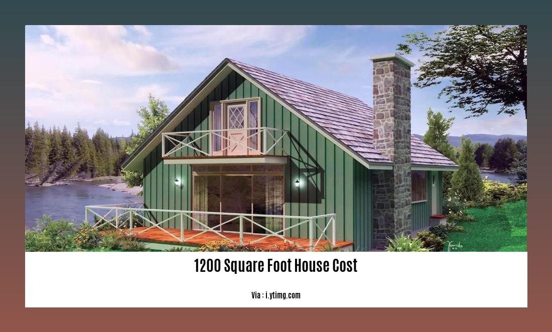 The True Cost Of Building And Maintaining A 1200 Square Foot House 