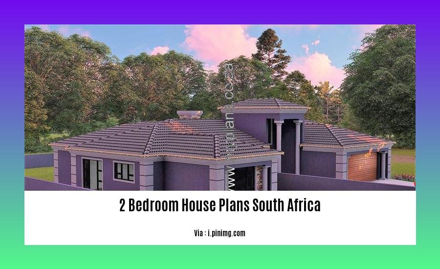 2 bedroom house plans south africa
