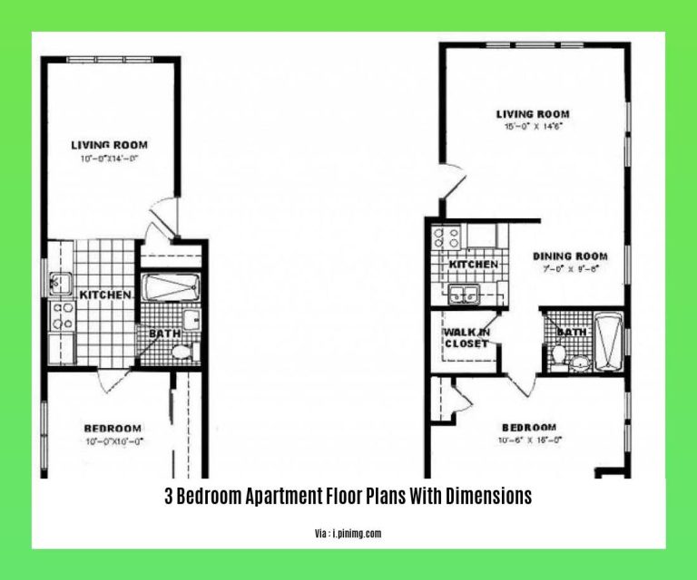 Crafting Stylish and Functional 3 Bedroom Apartment Floor Plans with ...