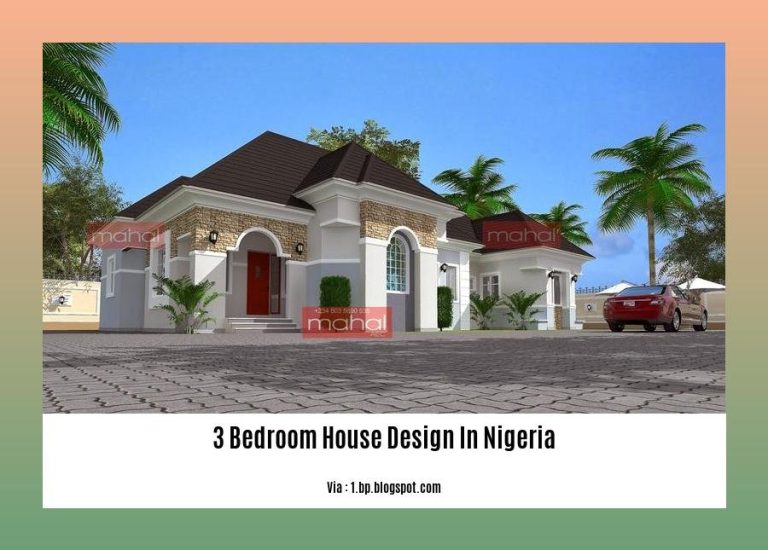 3 Bedroom House Design in Nigeria: Creating Functional and Aesthetic ...