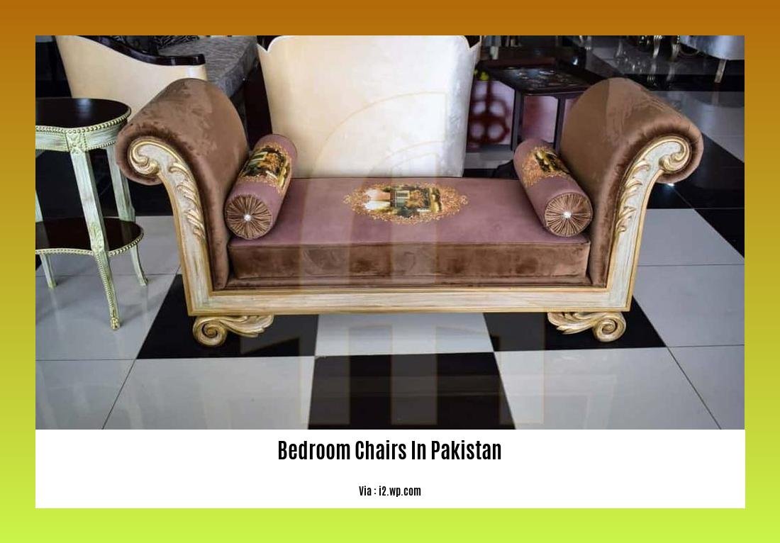 Bedroom chairs in Pakistan