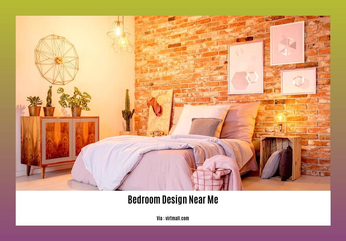 Bedroom design near me