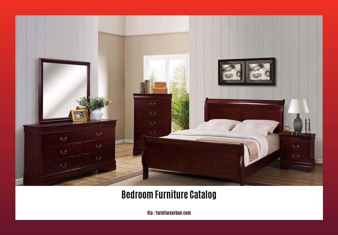 Bedroom furniture catalog
