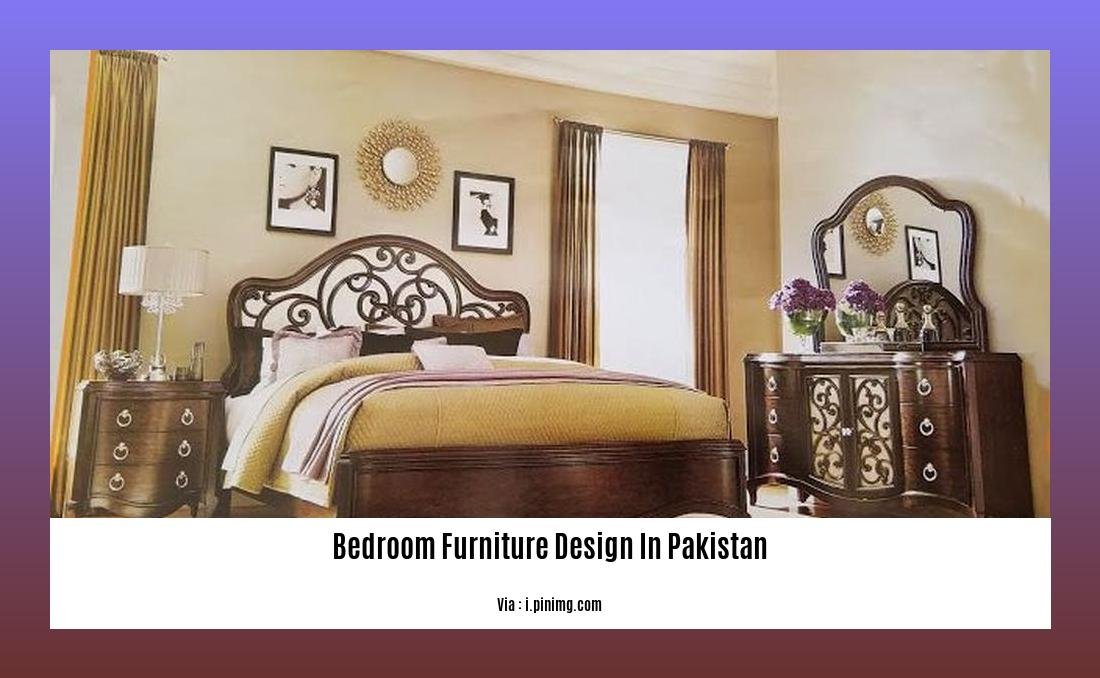 Bedroom furniture design in Pakistan