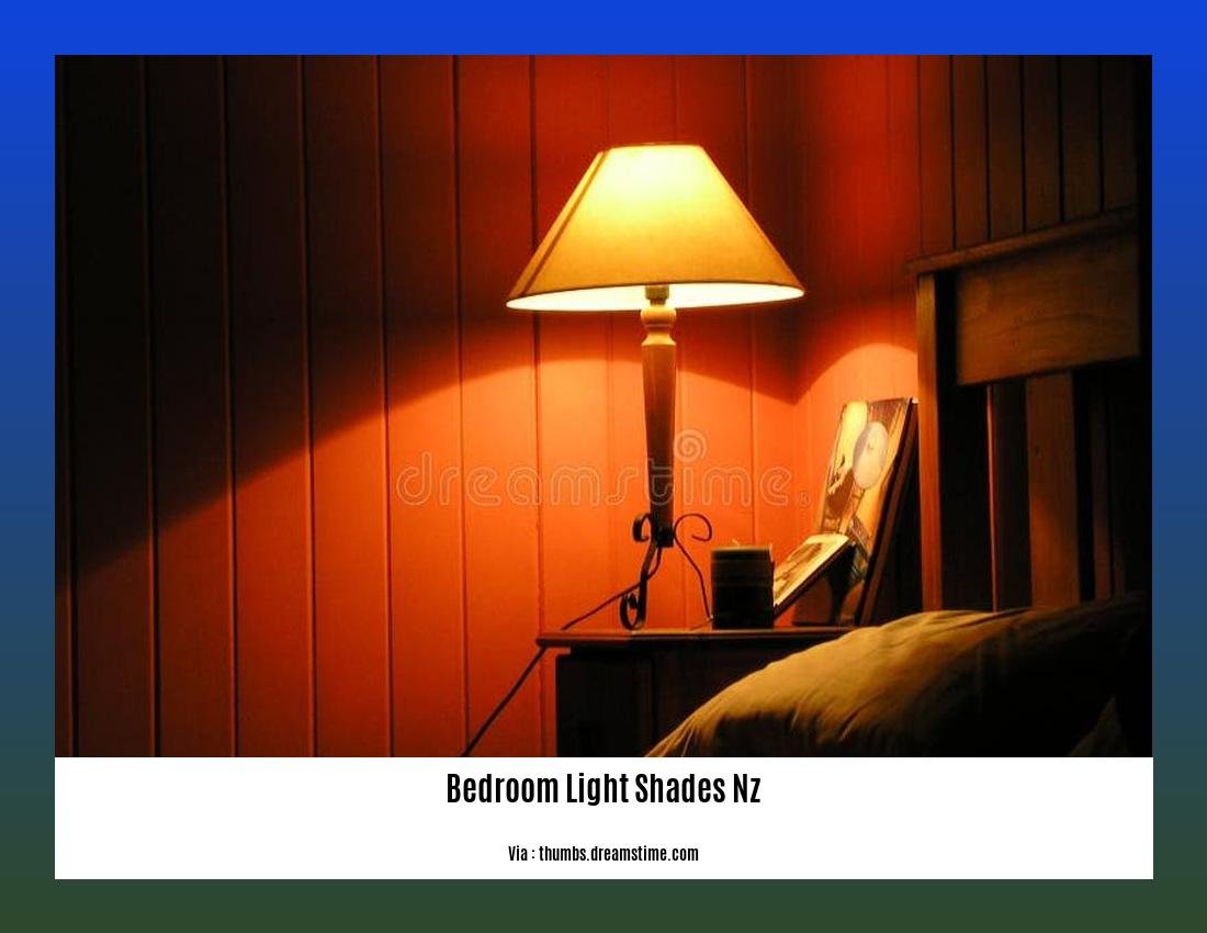 Bedroom light shades NZ