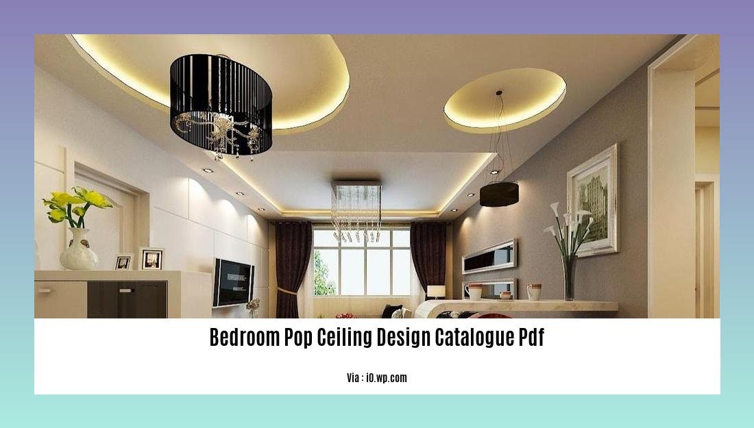 Bedroom pop ceiling design catalogue PDF