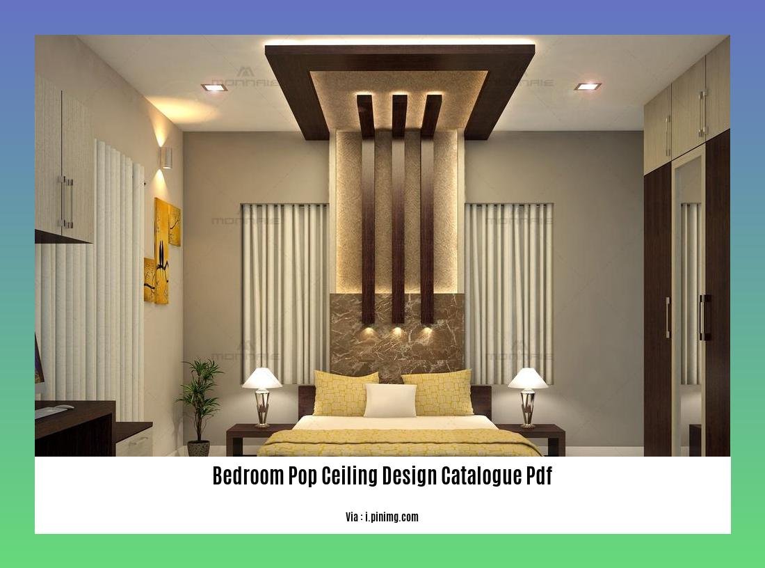 Bedroom pop ceiling design catalogue PDF