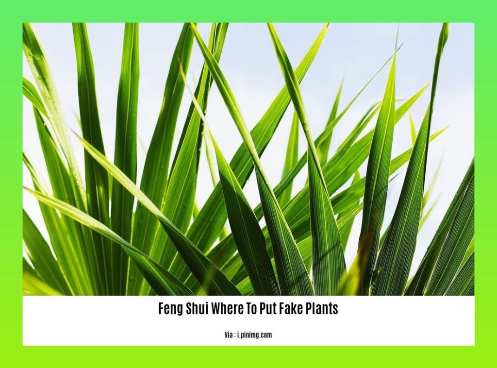 Enhancing Feng Shui Expert Tips on Where to Place Artificial Plants for Positive Energy Wave Sold