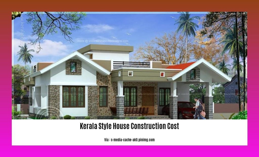 Accurate Kerala Style House Construction Cost Analysis and Estimation