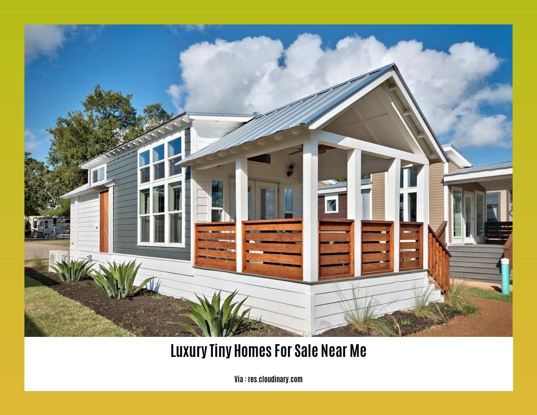 Luxury tiny homes for sale near me