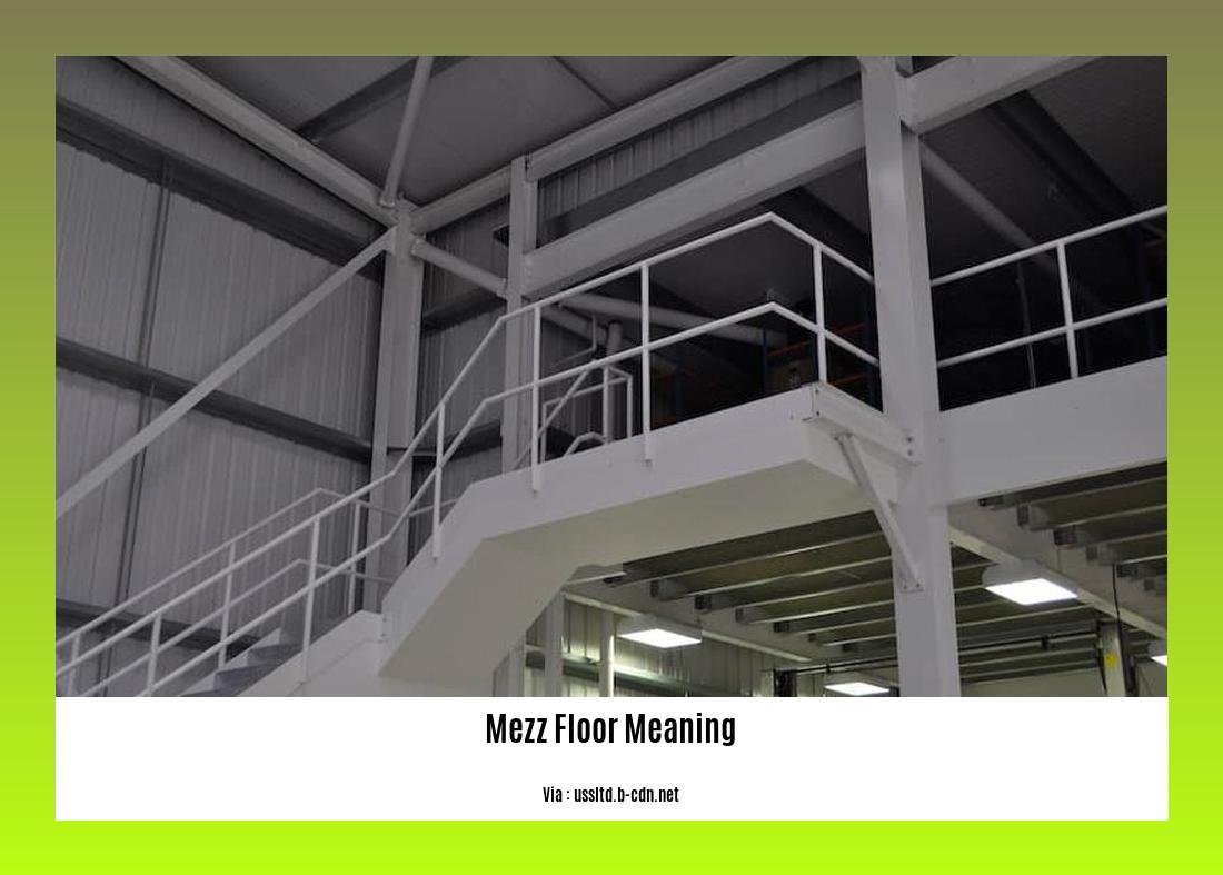 Mezz floor meaning