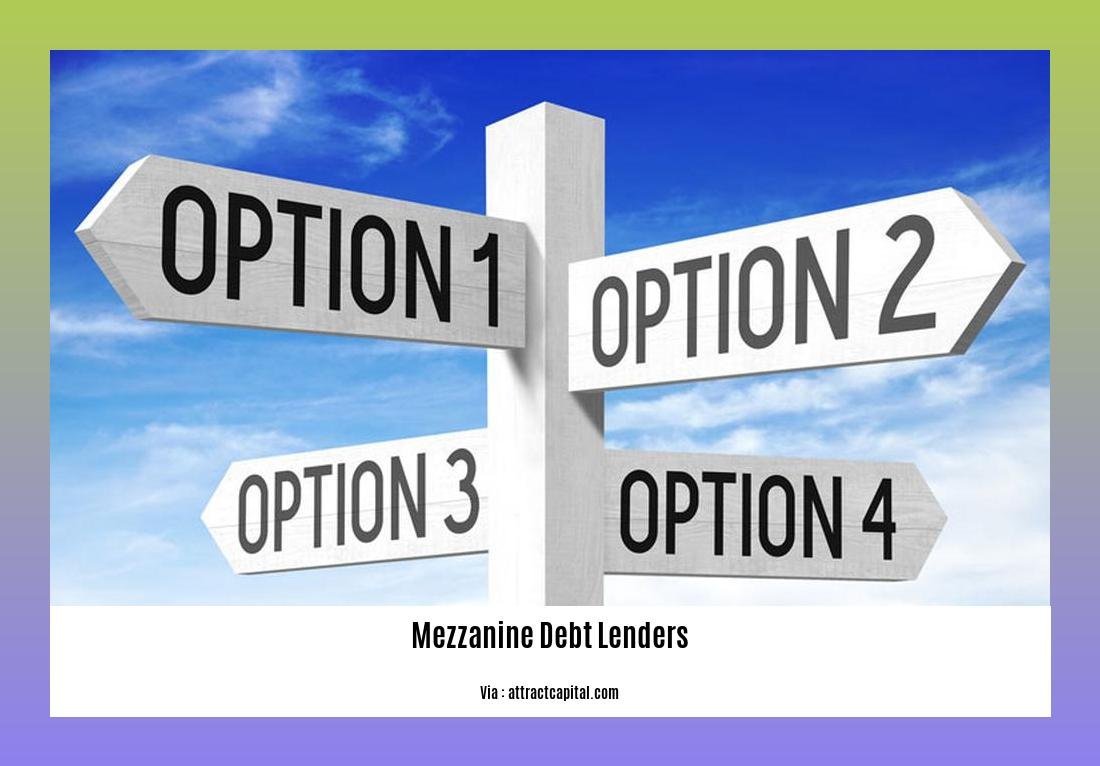 Mezzanine debt lenders