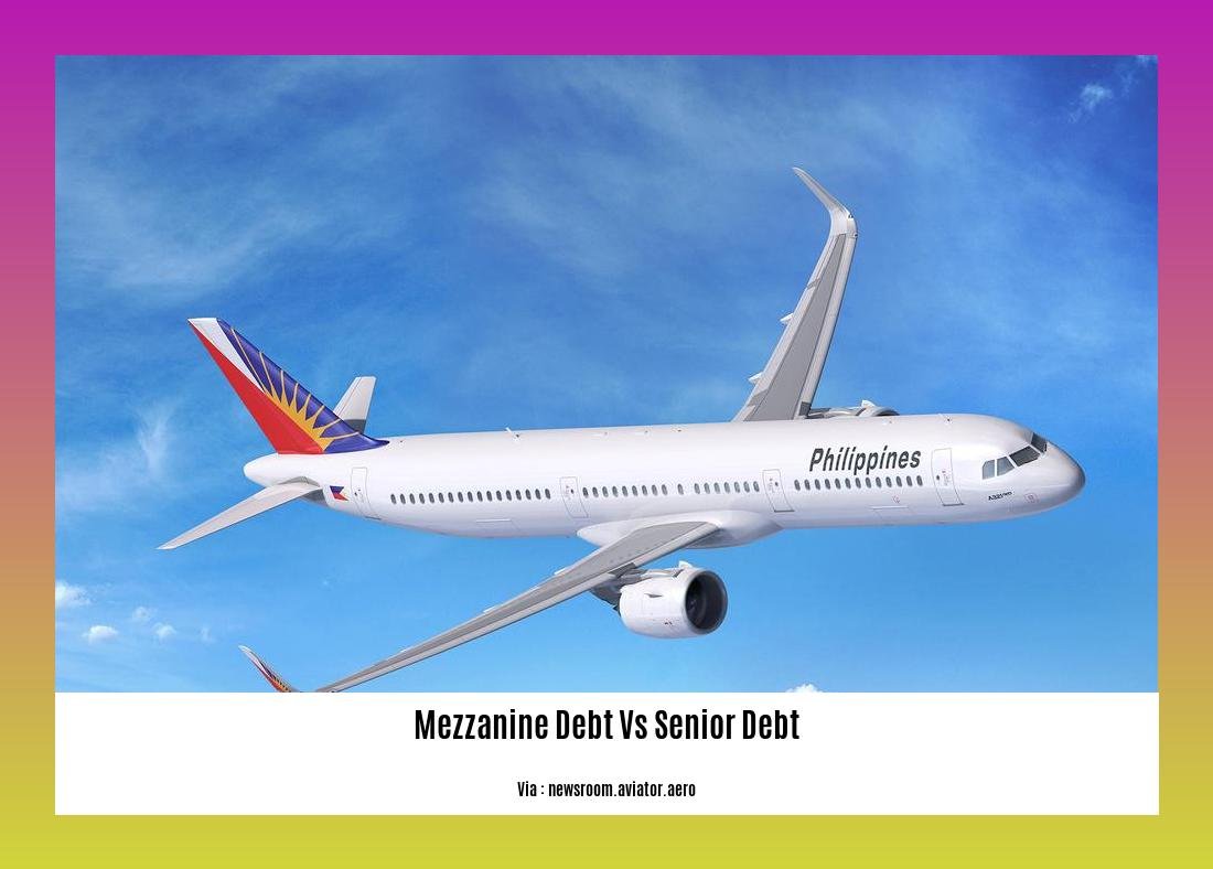 Mezzanine debt vs senior debt