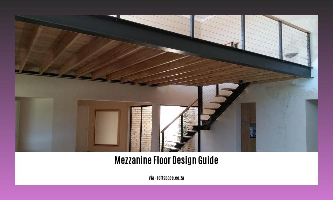 Mezzanine floor design guide