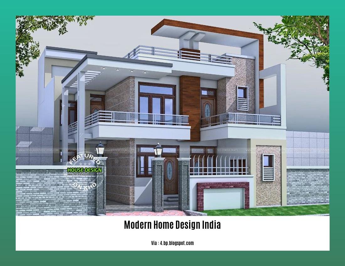 Modern home design India