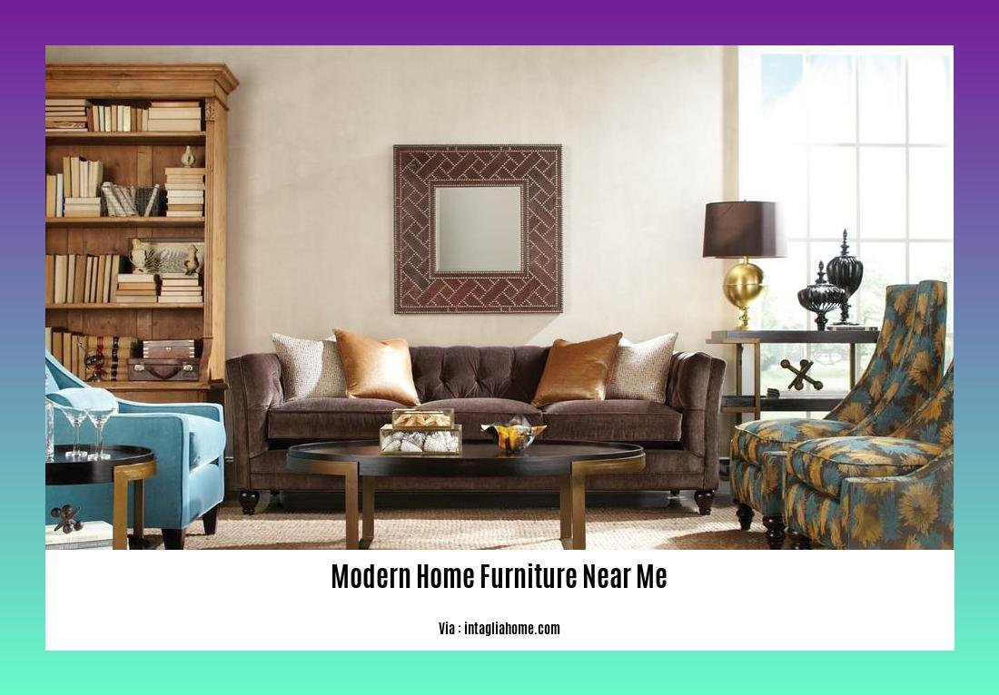 Modern home furniture near me