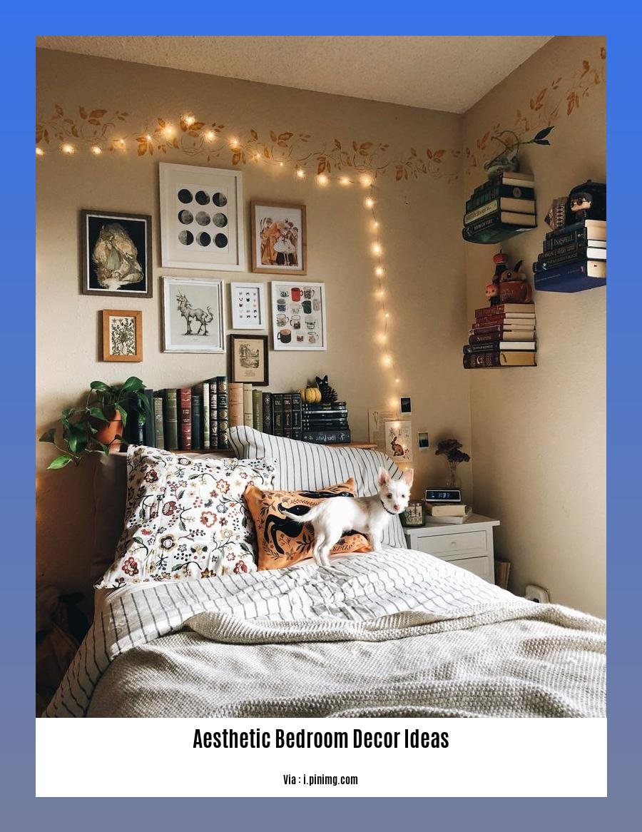 aesthetic bedroom decor ideas