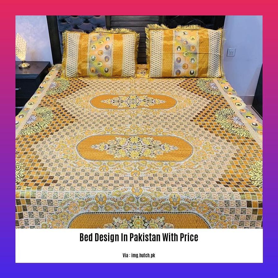 bed design in pakistan with price