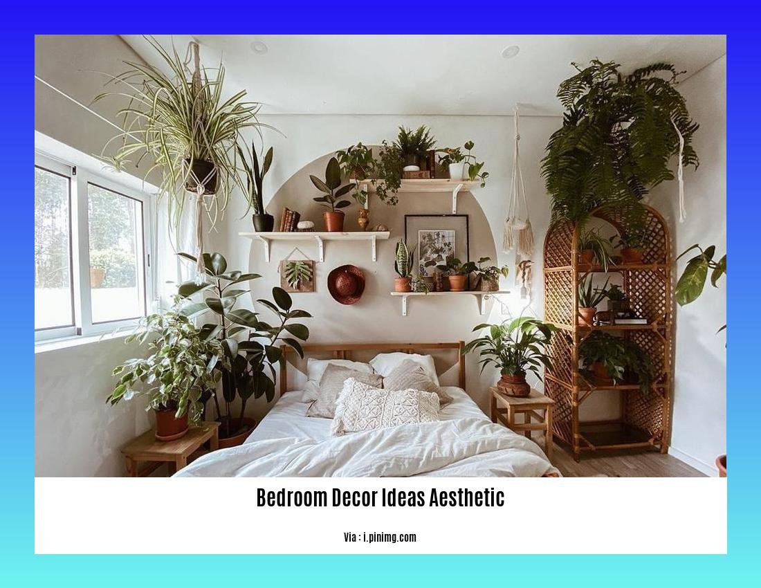 bedroom decor ideas aesthetic
