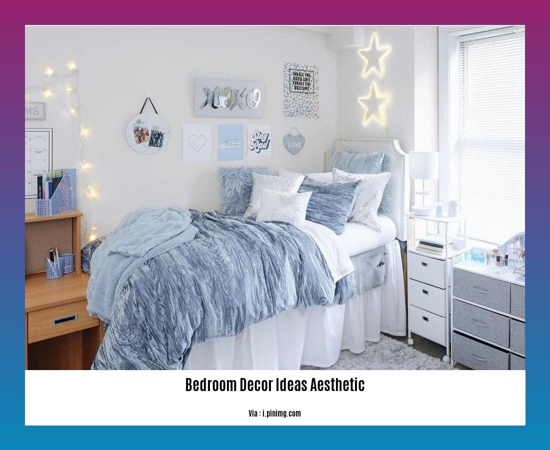 bedroom decor ideas aesthetic