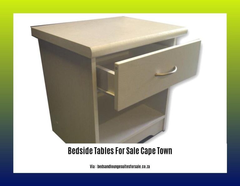 Discover Exquisite Bedside Tables for Sale in Cape Town Enhance Your