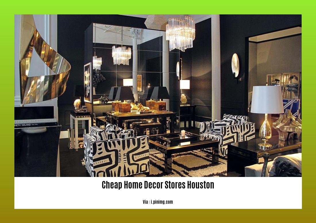 cheap home decor stores houston