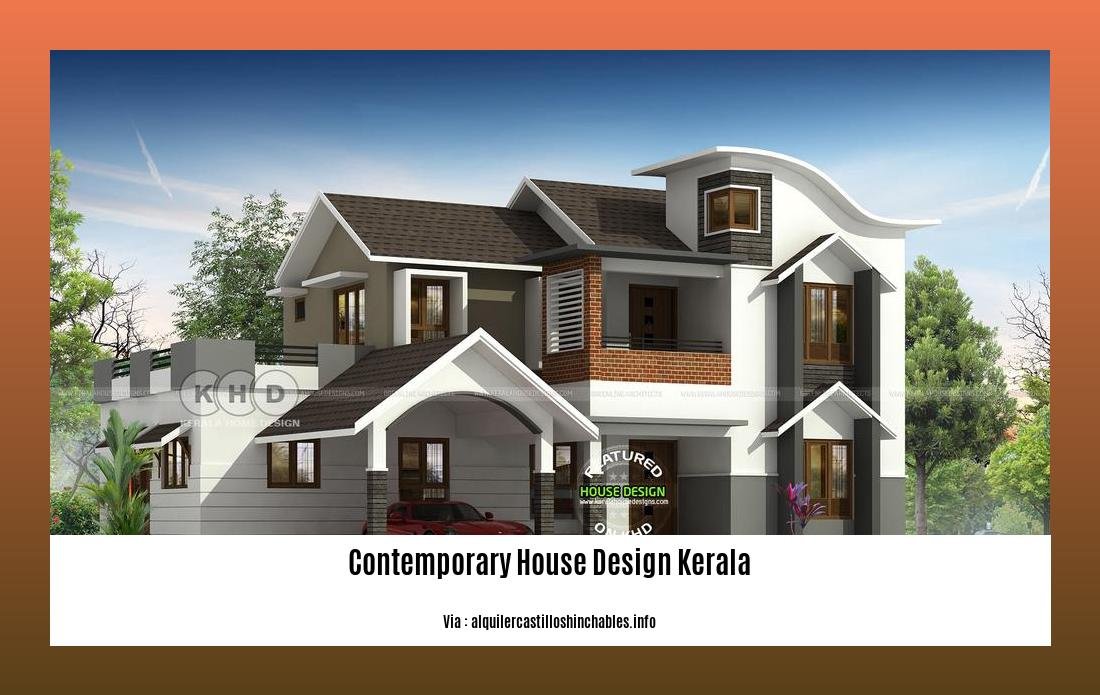 contemporary house design kerala