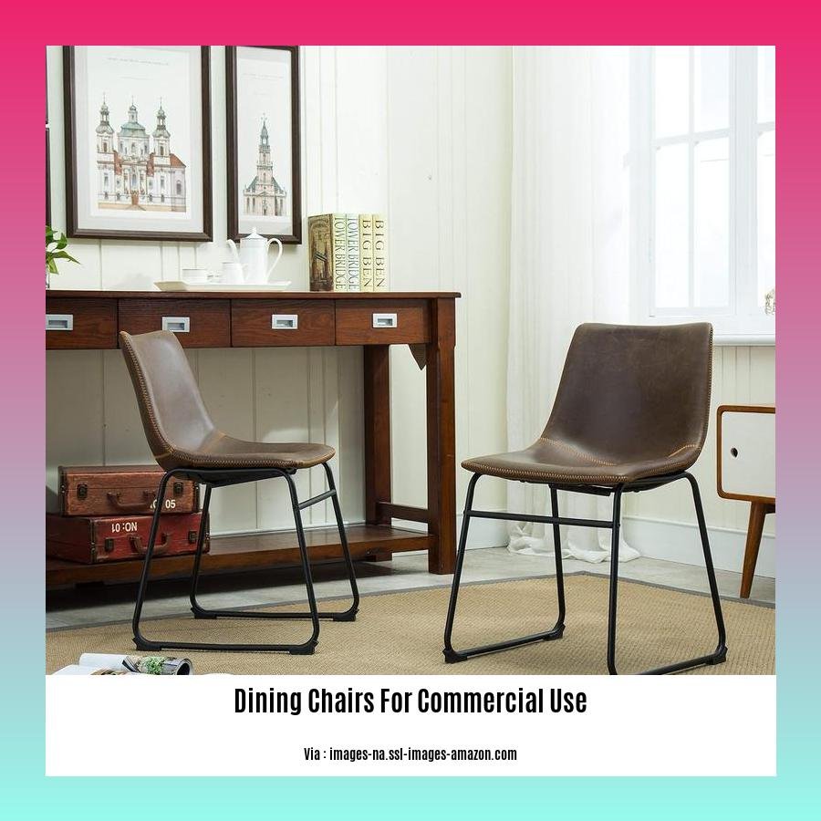 dining chairs for commercial use
