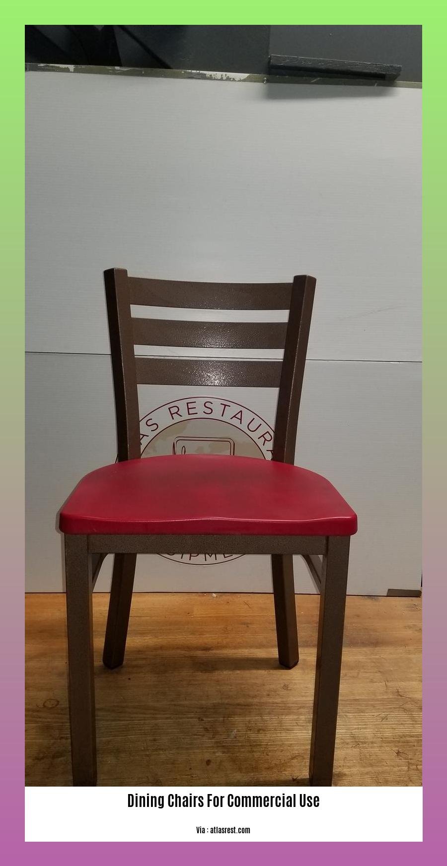 dining chairs for commercial use