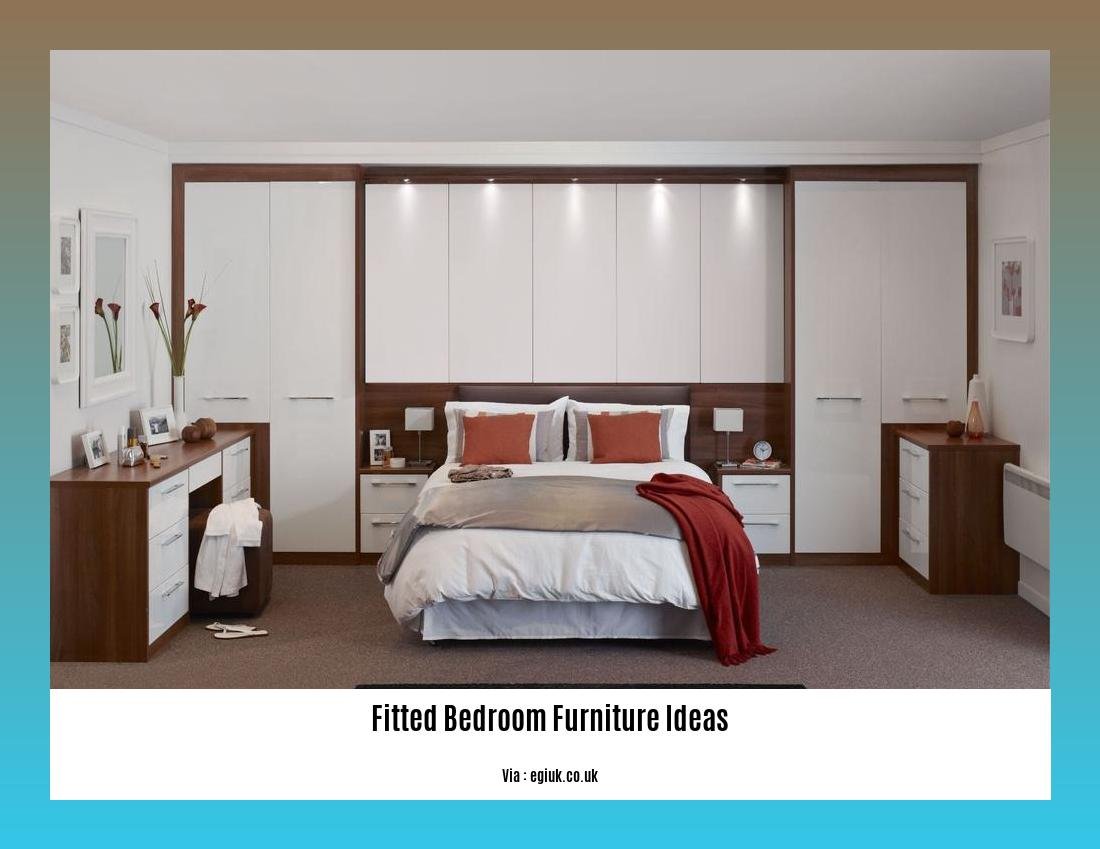 fitted bedroom furniture ideas