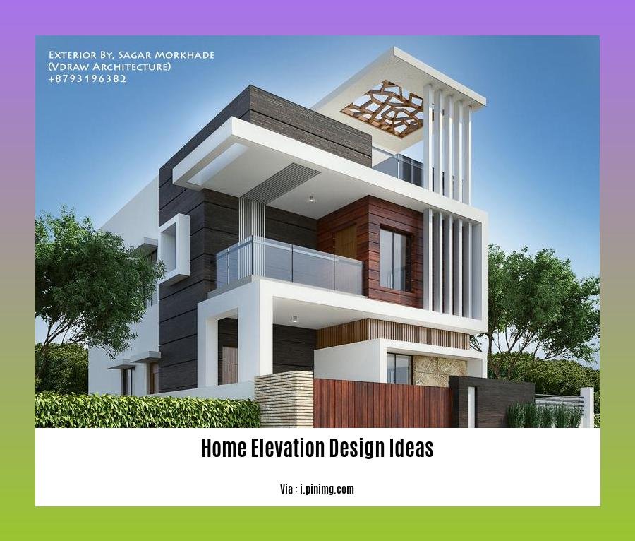 home elevation design ideas