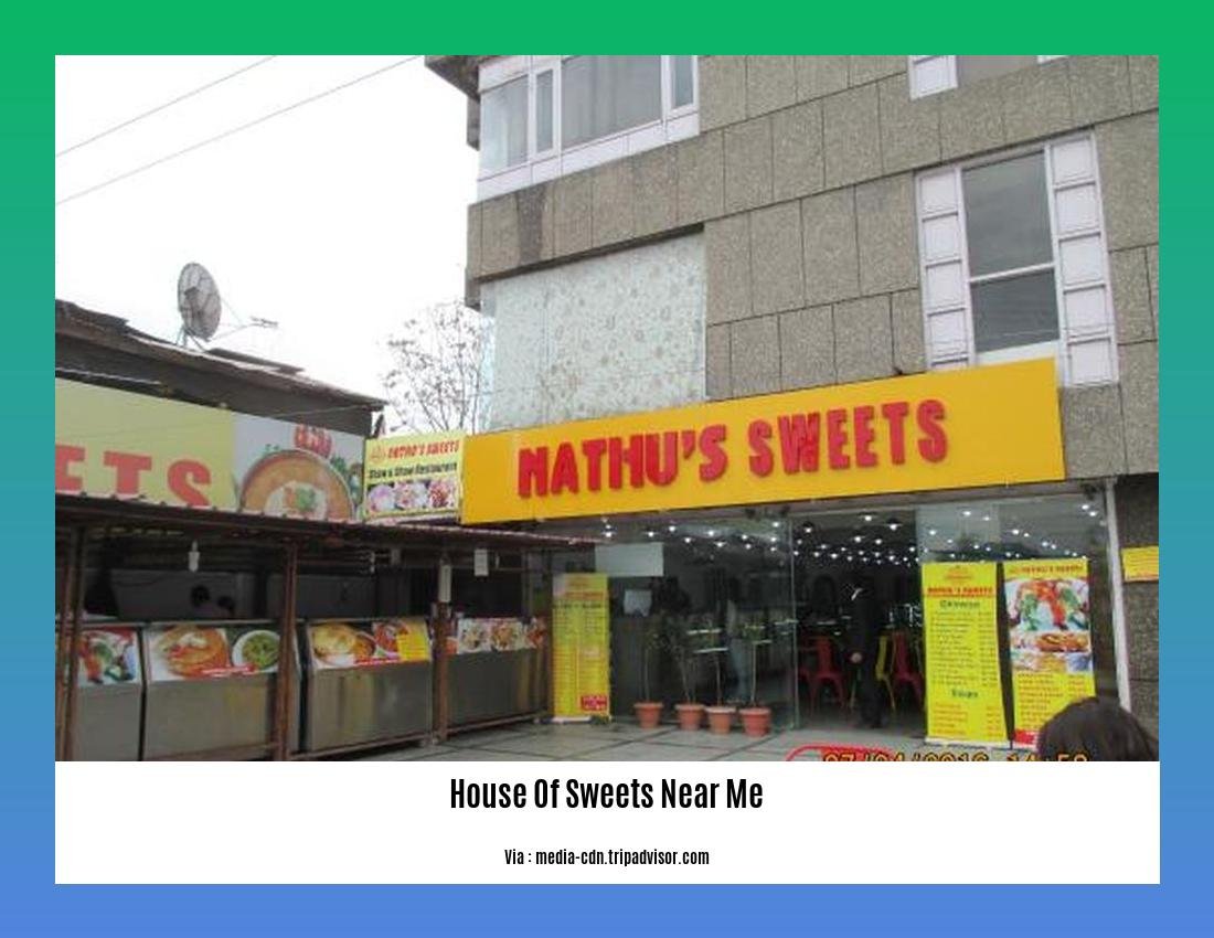 house of sweets near me
