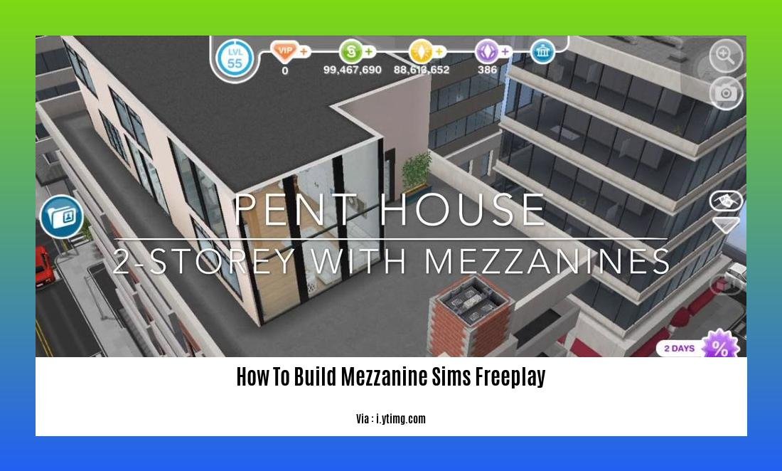Mastering The Art Of Mezzanine Building In Sims FreePlay A 
