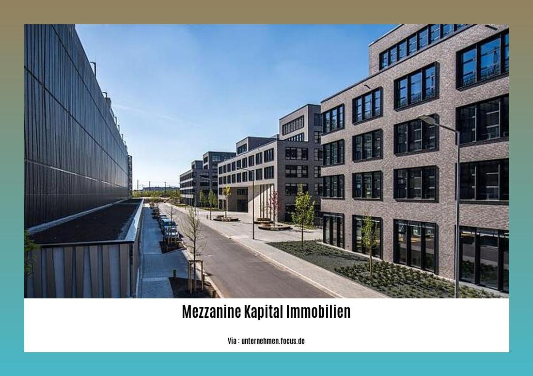 mezzanine kapital immobilien