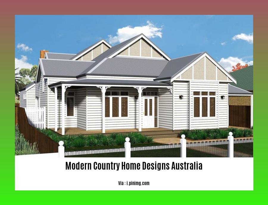 Modern Country Home Designs Australia Embracing Rustic Charm With 