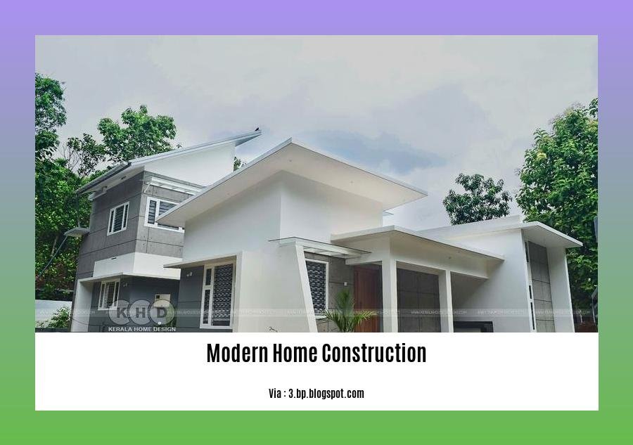 modern home construction