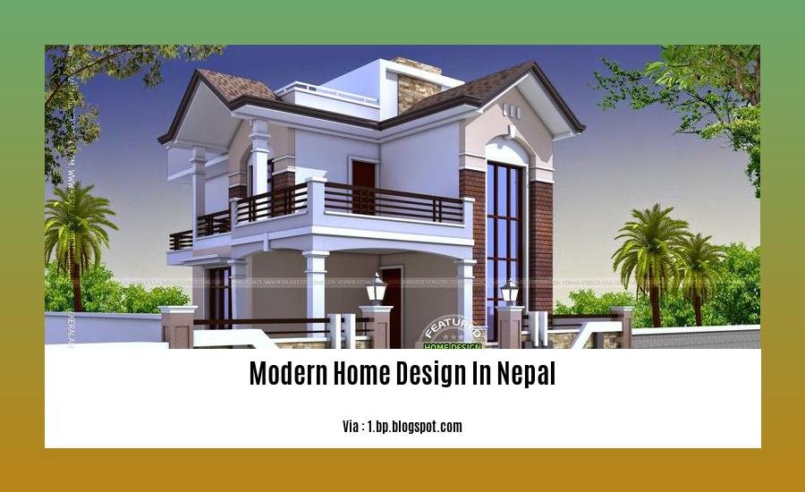 modern home design in nepal