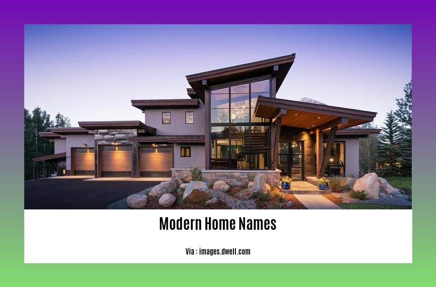 Unveiling Modern Home Names Reflecting Style And Personality Wave Sold