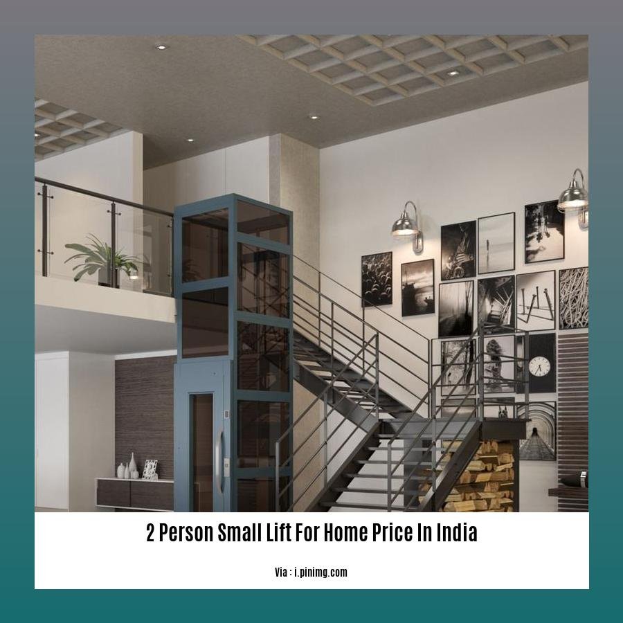 2 person small lift for home price in india