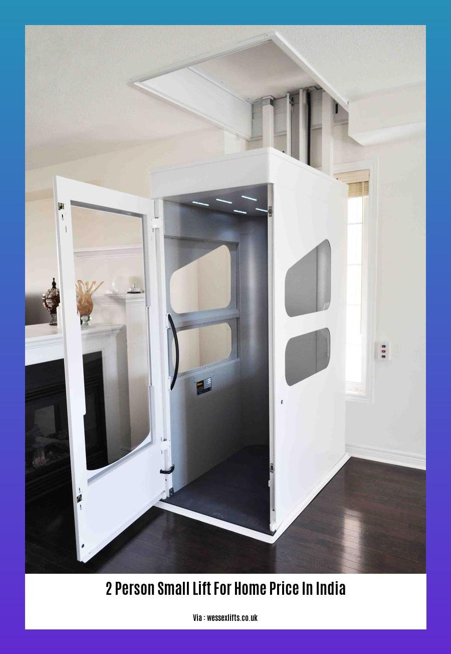 2 person small lift for home price in india