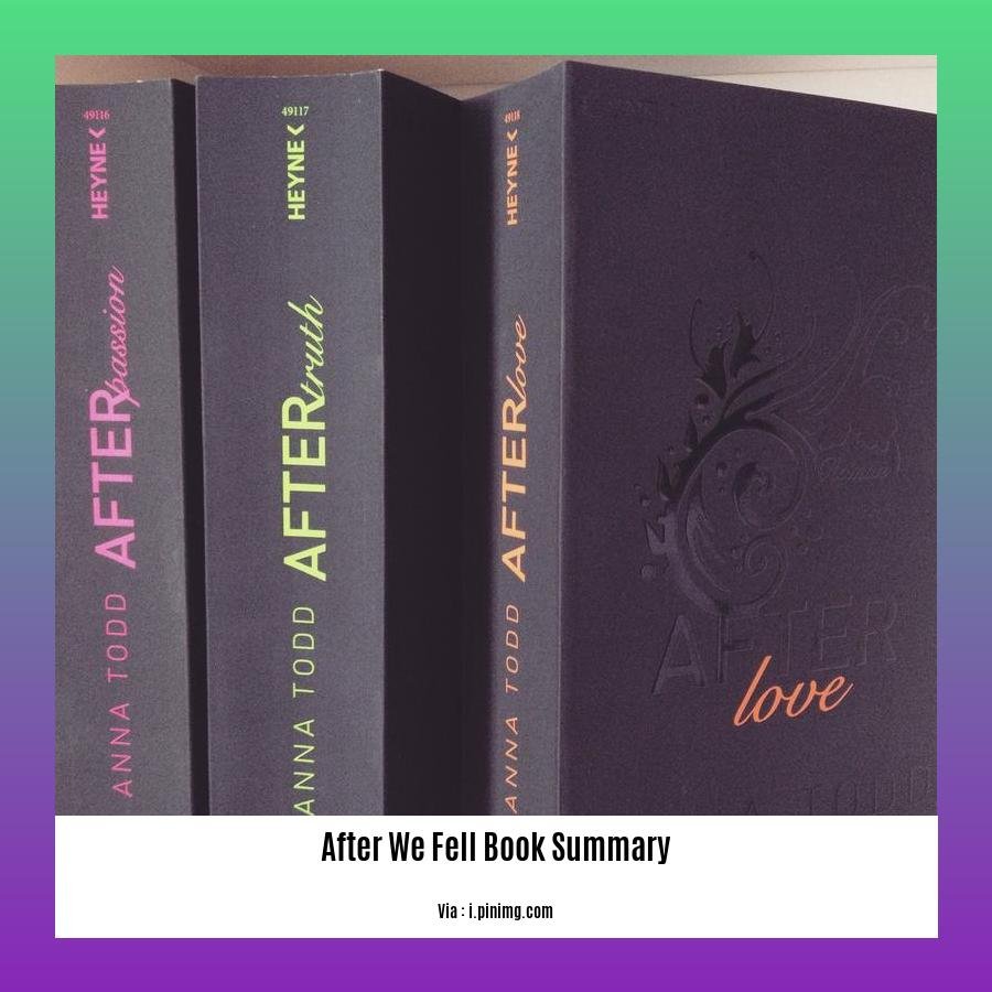 After we fell book summary