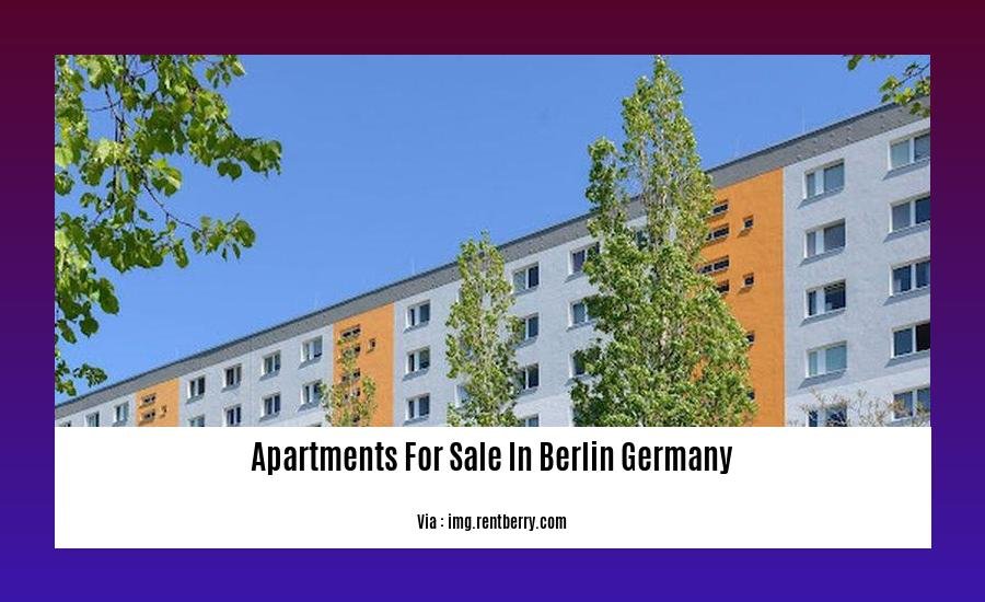 Apartments for sale in berlin germany