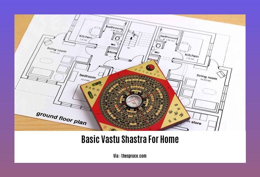 Basic vastu shastra for home