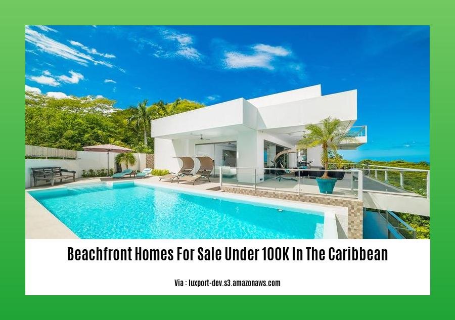 Beachfront homes for sale under 100k in the caribbean