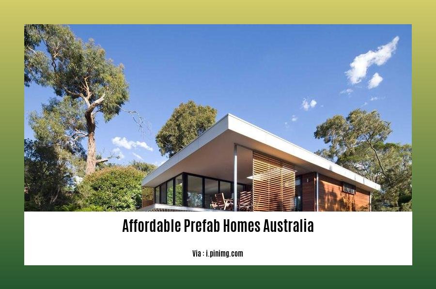 affordable prefab homes australia