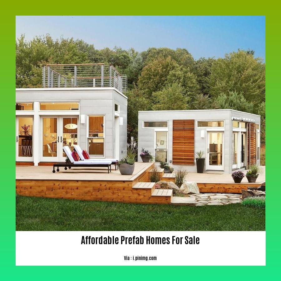 affordable prefab homes for sale