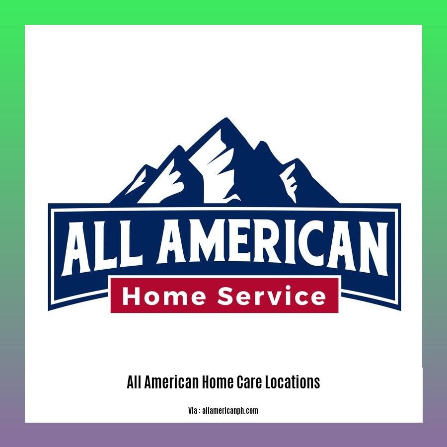 all american home care locations