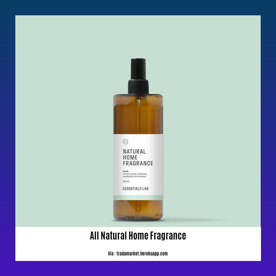 all natural home fragrance