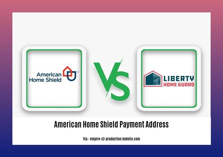 american home shield payment address