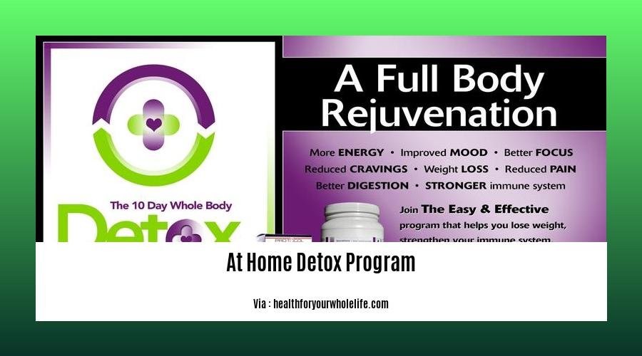 at home detox program